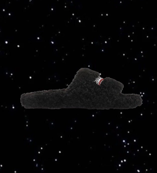 Balenciaga Fur Slides