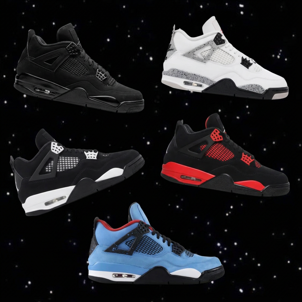 Jordan 4s revised collage